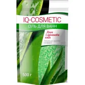 Соль для ванн IQ-COSMETIC 500 г алоэ и аргановое масло  №1