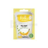 Маска для лица тканевая "Milky Dream" Banana & Green coffee 20 мл  №1