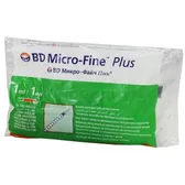 ШПРИЦ ИНЪЕКЦИОННЫЙ ИНСУЛИНОВЫЙ ОДНОРАЗОВОГО ПРИМЕНЕНИЯ BD MICRO-FINE™ PLUS U-100 1 мл с иглой 0,3 мм (30 G) х 8 мм №10