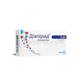 Диапирид® таблетки 3 мг блистер  №30