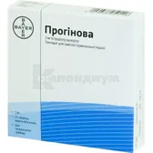 Прогинова таблетки, покрытые оболочкой 2 мг  №21