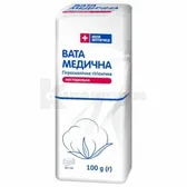 ВАТА МЕДИЦИНСКАЯ ГИГРОСКОПИЧЕСКАЯ нестерильная 100 г зиг-заг, Моя аптечка  №1