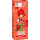 МАРМЕЛАД НАТУРАЛЬНЫЙ BOB SNAIL (УЛИТКА БОБ) 27 г яблоко-вишня  №1