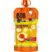 ПЮРЕ ФРУКТОВОЕ BOB SNAIL (УЛИТКА БОБ) 250 г яблоко-персик  №1