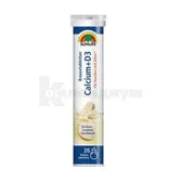 Sunlife Calcium + D3 Brausetabletten таблетки шипучие  №20