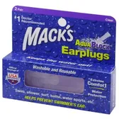 БЕРУШИ ИЗ СИЛИКОНА Soft Flanged Ear AquaBlock пара прозрачные  №2