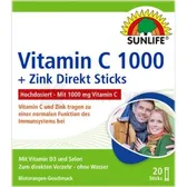 Sunlife Vitamin C 1000 + Zink Direkt Sticks стик 3 г  №20