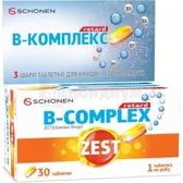 Зест B-Комплекс ретард таблетки  №30