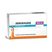 Левобацид таблетки, покрытые пленочной оболочкой 500 мг блистер  №10
