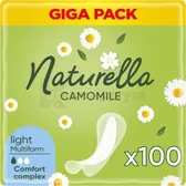 ПРОКЛАДКИ ЕЖЕДНЕВНЫЕ ГИГИЕНИЧЕСКИЕ NATURELLA CAMOMILE LIGHT multiform ароматизированные  №100