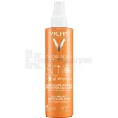 Капиталь Солей солнцезащитный водостойкий спрей-флюид для тела SPF 50+ тм Vichy 200 мл  №1