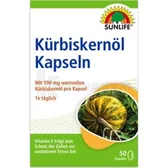 Sunlife витамины Kurbiskernol Kapseln Тыквенное масло + Витамин Е капсулы  №50