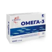 Омега 3 "Исландия" капсулы 1000 мг блистер  №100