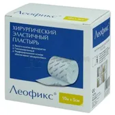 ПЛАСТЫРЬ МЕДИЦИНСКИЙ LEOFIX 5 см х 10 м  №1