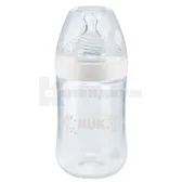 БУТЫЛОЧКА NUK ПЛАСТИКОВАЯ Nature Sense 260 мл соска силиконовая, р.2  №1