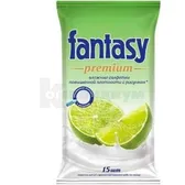 Салфетки влажные Fantasy premium антисептические  №15