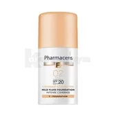 ФЛЮИД НЕЖНЫЙ ТОНАЛЬНЫЙ "PHARMACERIS F" SPF-20 30 мл тон 02, песок  №1
