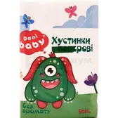 Платочки бумажные DANI BABY (Дани Беби) без аромата зеленые  №9