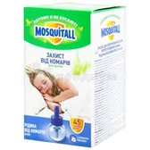 ЖИДКОСТЬ ОТ КОМАРОВ MOSQUITALL, 45 ночей электрофумигатор 30 мл нежная защита для детей  №1