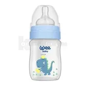 Бутылочка для кормления "Wee Baby" Classic Plus соска №1 125 мл с широким горлышком  №1