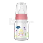 Бутылочка для кормления "Wee Baby" стекло 125 мл с соской  №1