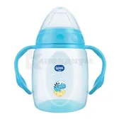 Поильник непроливайка "Wee Baby" 250 мл с ручками и мягким носиком  №1