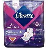 ПРОКЛАДКИ ГИГИЕНИЧЕСКИЕ LIBRESSE Maxi Goodnight+  №7