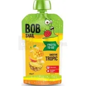 ПЮРЕ ФРУКТОВОЕ BOB SNAIL (УЛИТКА БОБ) СМУЗИ 120 г банан-ананас-манго  №1