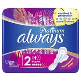 ПРОКЛАДКИ ГИГИЕНИЧЕСКИЕ УЛЬТРАТОНКИЕ ALWAYS ULTRA PLATINUM super  №7
