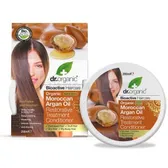 Бальзам-кондиционер для волос "DR. Organic" с марокканским аргановым маслом 200 мл восстанавливающий  №1