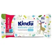 Салфетки влажные "Kindii" Delicate Care детские  №100
