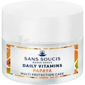 Sans Soucis (Сан Суси) Daily Vitamins крем для лица мультизащитный с папайей 50 мл для нормальной и сухой кожи  №1