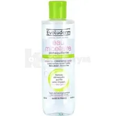Вода мицеллярная тм "Evoluderm" 250 мл для комбинированной, жирной кожи  №1