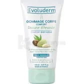 Скраб для тела тм "Evoluderm" для чувствительной кожи 150 мл с миндальным молоком  №1