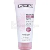 Маска для лица тм "Evoluderm" успокаивающая 100 мл с розовой глиной  №1