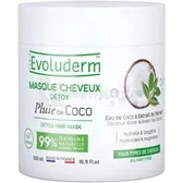 Маска для волос тм "Evoluderm" для всех типов волос 500 мл детокс с водой кокоса  №1