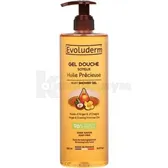 Гель для душа тм "Evoluderm" 500 мл с ценными маслами  №1