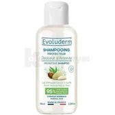 Шампунь тм "Evoluderm" с миндальным молочком 100 мл для нормальных волос  №1