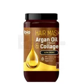 Bio Naturell маска для волос 946 мл Argan Oil of Morocco & Collagen  №1