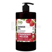 BIO NATURELL ГЕЛЬ ДЛЯ ДУША 946 мл клубника и мелисса  №1