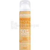 Agrado мусс солнцезащитный SPF 50+ 75 мл  №1