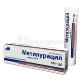 Метилурацил мазь 10 % туба 40 г в пачке  №1