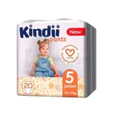 Подгузники-трусики детские "Kindii" junior 5 (12-17кг)  №20