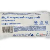 Отрез марлевый медицинский нестерильный 5 м х 90 см тип 17 тм "Профи Фарм"  №1
