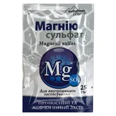 Магния сульфат порошок 25 г пакет тм Solution Pharm  №1