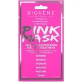 Маска розовая для сияния кожи отшелушивающая тм Biovene 12.5 мл  №1