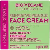 Bio Vegane крем спасение чувствительной кожи лица 50 мл  №1