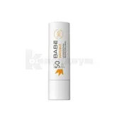 БАЛЬЗАМ ДЛЯ ГУБ "LABORATORIOS BABE" SPF-50 4 г ультразащитный  №1