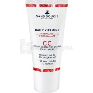 Сан Суси дейли витаминс СС крем для кожи с покраснениями SPF-20 ...
