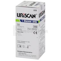 ТЕСТ-СМУЖКИ ДЛЯ АНАЛІЗУ СЕЧІ URISCAN uriscan 1, глюкоза, глюкоза, № 50; YD Diagnostics